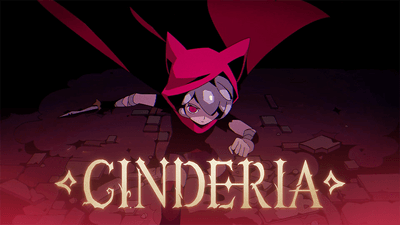 Cinderia key art featuring the main heroine and the game logo.